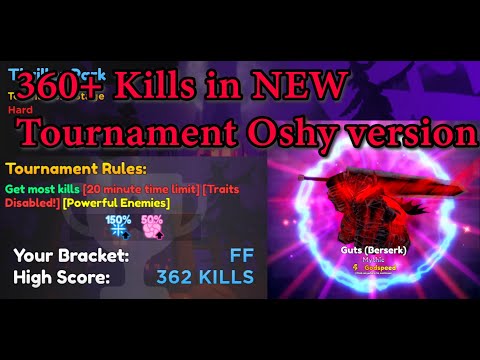 360+ KILLS IN TOURNAMENT 36 NO SSS | Anime Adventures