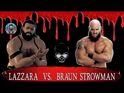 "UWF" Lazzara vs "WWE" Braun Strowman | WWE WrestleMania