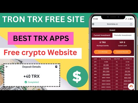 TRON-MINE  TRX Mining site today | free earning platform | trx online money source | Tron trx site