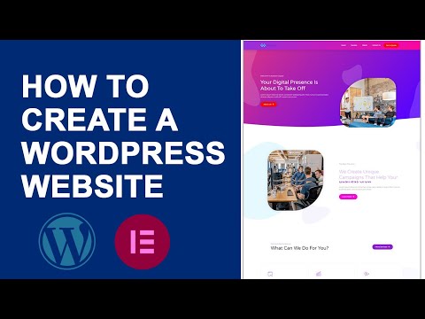 How to create a WordPress website | Beginner friendly tutorials