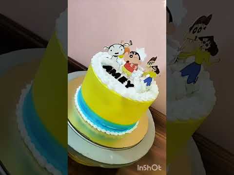 #birthdaycake#sinchancake#cartooncake#ytshorts#youtubeshorts#badlapur#mom'scakebyharshu