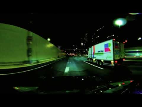 【VR360 8K】Night 高速 レインボーブリッジ他【東京ドライブ / TOKYO DRIVE】