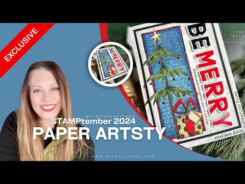 STAMPTEMBER 2024 | PAPER ARTSY (MIXED MEDIA 5X7 CARD)