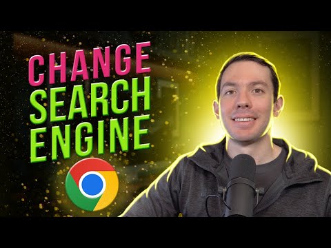 How to change the search engine on Google Chrome