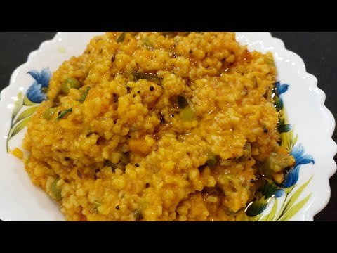 ಸುಲಭ, ಸರಳ ಹಾಗೂ ರುಚಿಕರ ಗೋಧಿ ನುಚ್ಚಿನ ಮಸಾಲೆ ಕಿಚಡಿ | simple and tasty broken wheat masala kichdi recipe