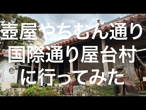 【沖縄南部】壺屋やちむん通り～国際通り屋台村 2024/1/24