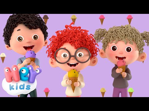 ¡Quiero helado! 🍦 | Canciones para Niños | HeyKids - Canciones infantiles