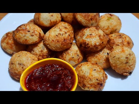 Instant Breakfast recipe/రవ్వ తో గుంత పొంగణాలు/Rava gunta ponganalu/suji recipes/rava ponganalu