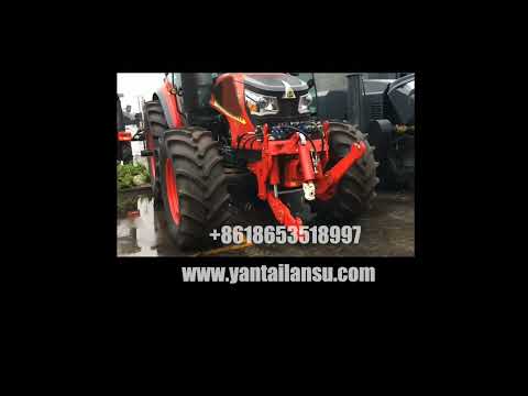 Tractor front suspension + front power output