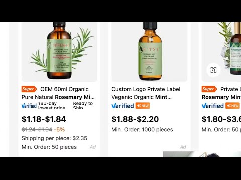 Private labeling| Showing Mielle hair products on Alibaba| is it all a scam? part 2