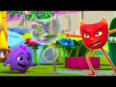 Funny Cartoon - Bubble Ganger & More Booya Comedy Shows for Children