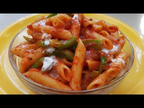 Red Sauce Pasta Recipe/ Indian Street Style Pasta/Delhi Street Style Easy & Quick Pasta Recipe.