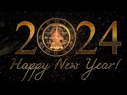 Happy New Year Countdown Clock 2024 V2 ❆ Happy New Year 2024