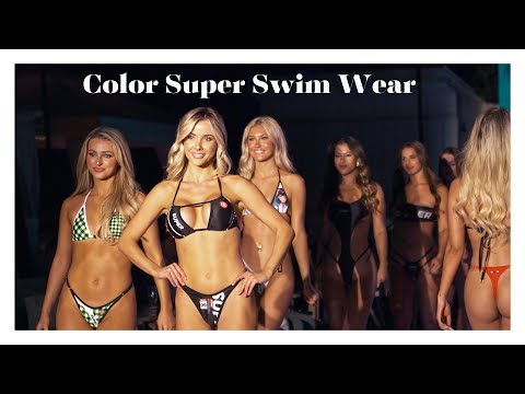 Color Super Swim Wear | Art Basel Miami 2024| Full Show 4k