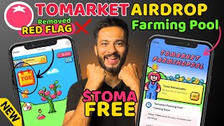 Tomarket Airdrop Red Flag Removed | Tomarket $TOMA Farming Pool | Tomarket Airdrop Withdrawal Now