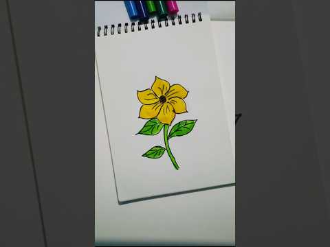 Beautiful Flower Drawings | #shorts #drawing