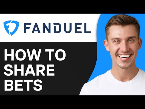 How To Share Bets on Fanduel (2024)