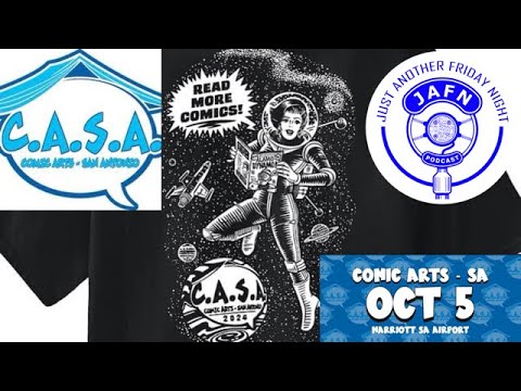 Takin’ it to the C.A.S.A! - Comic Arts - San Antonio 2024 Interview E9215