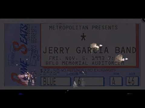 Jerry Garcia Band [1080p HD Remaster] - November 5, 1993 - War Memorial Auditorium - Buffalo, NY