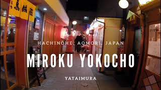 Miroku Yokocho yataimura, Japanese drinking street in Hachinohe!