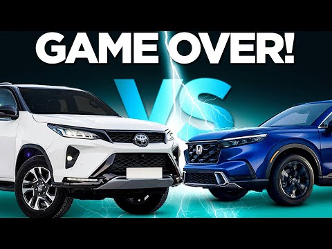 ULTIMATE SUV BATTLE: Toyota Fortuner 2023 vs. Honda CRV 2023