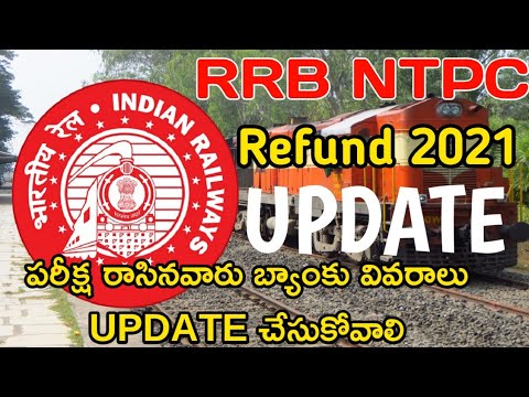 RRB NTPC Application Fee Refund Update 2021