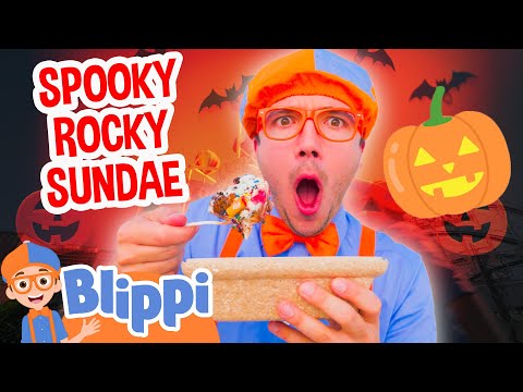 Blippi’s Spooky Ice Cream Creation 🍨 Halloween For Kids | Kids TV | Educational Videos for Kids