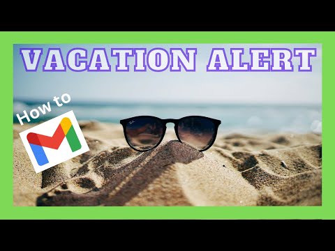 How to create out of office in Gmail