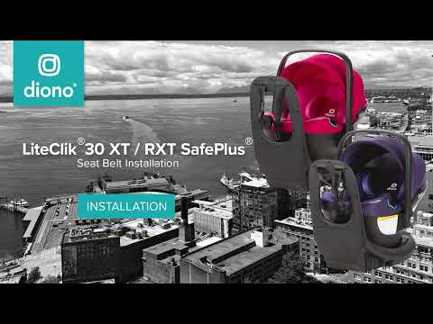 LiteClik®30 XT / RXT SafePlus™ Infant Car Seat | Vehicle Seat Belt Installation | 2024-Present