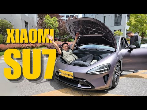 I Drove a Xiaomi SU7, It Got a Lot of Attention from Bystanders! in-depth Walkaround