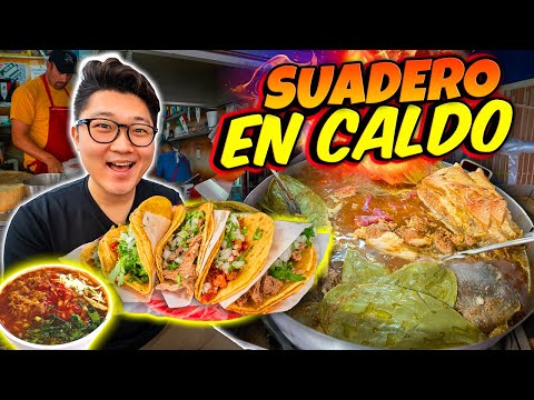 ¡¡PROBANDO EL SUADERO en CALDO!! - NUNCA VISTO y DELICIOSO