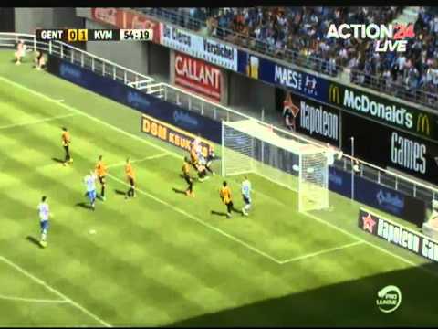 AA Gent vs KV Mechelen 2-1 (Goals - 04/08/2013)