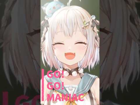 ゆるふわボイスで『 GO! GO! MANIAC 』歌ってみた🎸 #けいおん #放課後ティータイム #shorts #にじさんじ #vtuber #葉山舞鈴