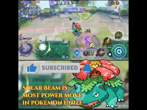 power of Venusaur #T.R.B.Gaming YT#pokemonunite #shortspokemonunite #virl#shorts