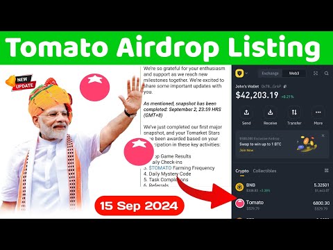 Tomarket Airdrop Listing Date & Time  || Tomarket Airdrop TEG Update | Tomarket Airdrop Final Update