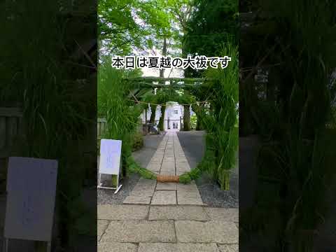 お祓い体験記！#諏訪湖#手長神社#夏越の大祓