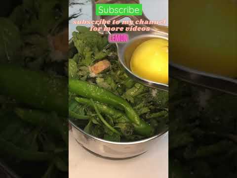 Mint Chutney for Starter | Tandoori Chicken | Paradise Feast | #shorts #mintchutney