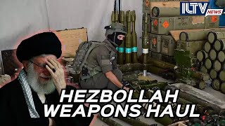 IDF Secures 85,000 Hezbollah Weapons Seized in Lebanon