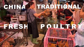 VISITING A POPULAR(TRADITIONAL) FRESH POULTRY SHOP IN CHINA.