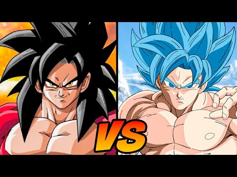 Super Saiyan 4 vs Super Saiyan Blue Which is Stronger?