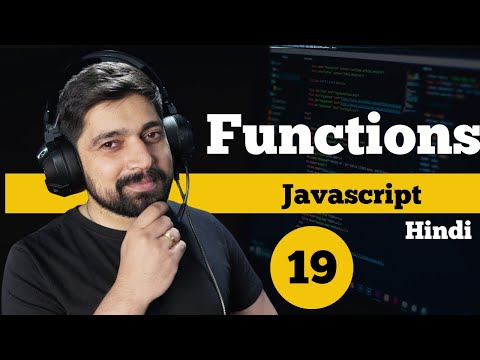 Functions and parameter in javascript | Hindi