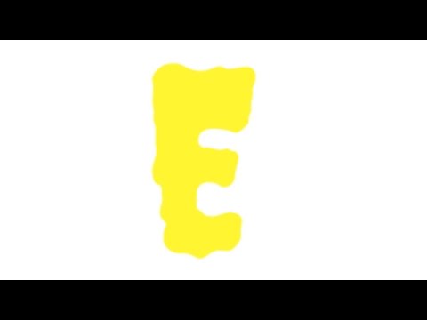 Yellow E Alphabet Band E