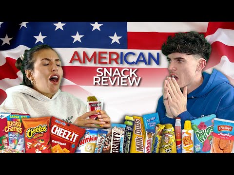 TRYING POPULAR AMERICAN SNACKS