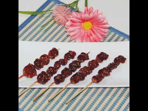 How to make spicy and sweet chicken marinated in salted soy sauce, a great snack to go with alcohol