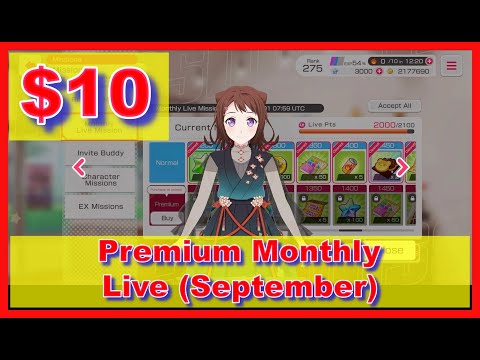 BangDream! [EN] (Bandori) –Premium-Monthly-Live ~ [September/2024]