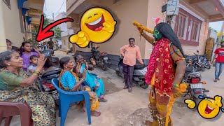 Pothraj Reaction on public 😂 oldcity  Bonalu 🔥 pothraj Crazy Dance 🤩 #bonalu #golcondabonalu