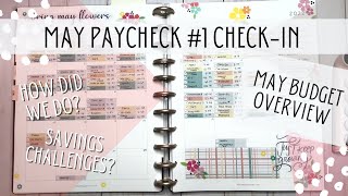 May Paycheck #1 Check-in | May Budget Overview