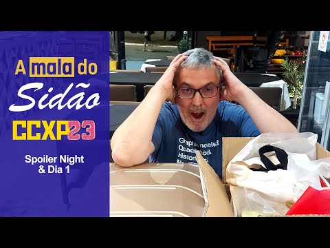 A Mala do Sidão | CCXP23: Spoiler Night & Dia 1