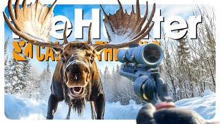 Shooting RUSSIAN ANIMALS with only a PISTOL (ᵃⁿᵈ ˢⁿᶦᵖᶦⁿᵍ ʰᵉᵃʳᵗˢ) | theHunter: Call of the Wild