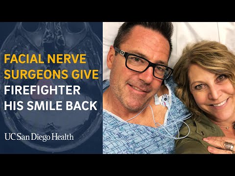 Facial Nerve Surgeons Give Firefighter His Smile Back